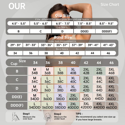 Aphine® Volldeckender Beulen-freier drahtloser Gel-BH 💖