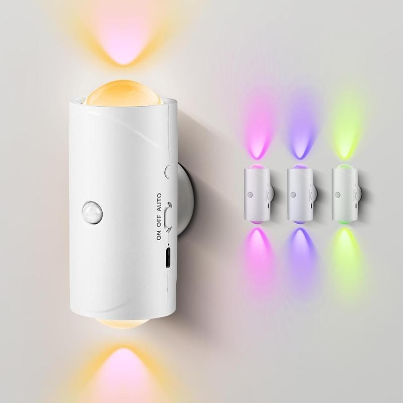 GFOUK® 🇩🇪 RGB-Bewegungssensor-Nachtlicht
