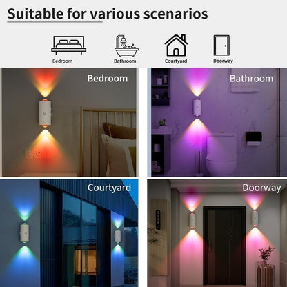 GFOUK® 🇩🇪 RGB-Bewegungssensor-Nachtlicht