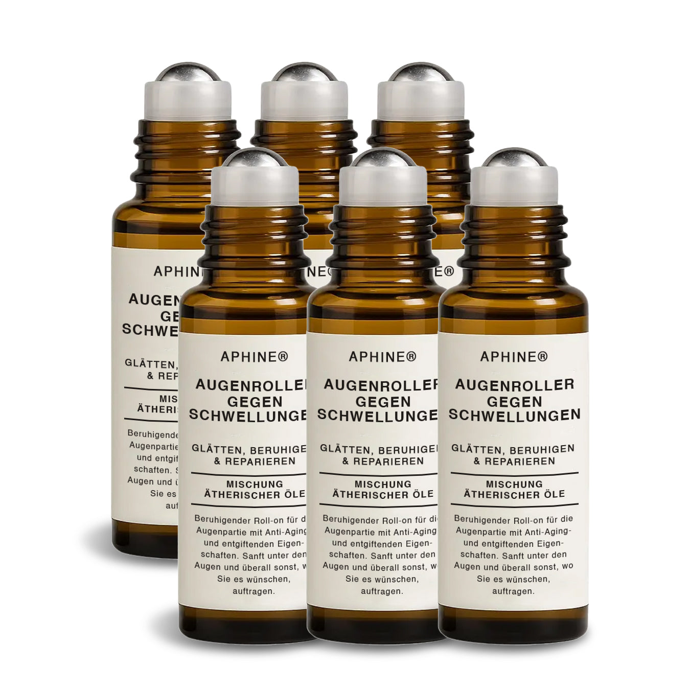 Aphine® Augenroller gegen Schwellungen | Entfernt 97 % der Tränensäcke in 60 Sekunden – lässt Sie sofort 10 Jahre jünger aussehen!