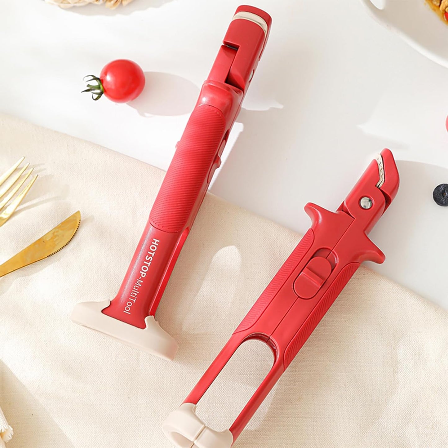 Aphine® 2-in-1 Anti-Verbrühungs-Clip 🇩🇪 Hitzeschutz Schüssel- & Tellerhalter für die Küche