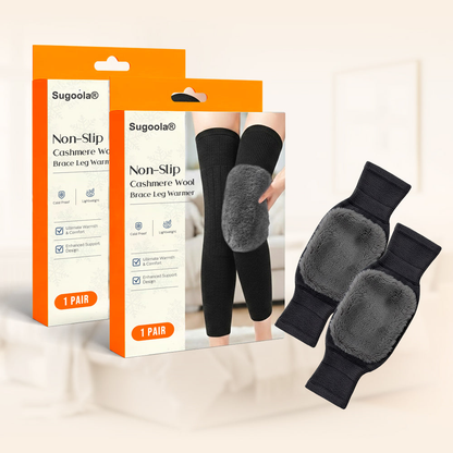 Sugoola® Rutschfeste Beinwärmer aus Kaschmirwolle