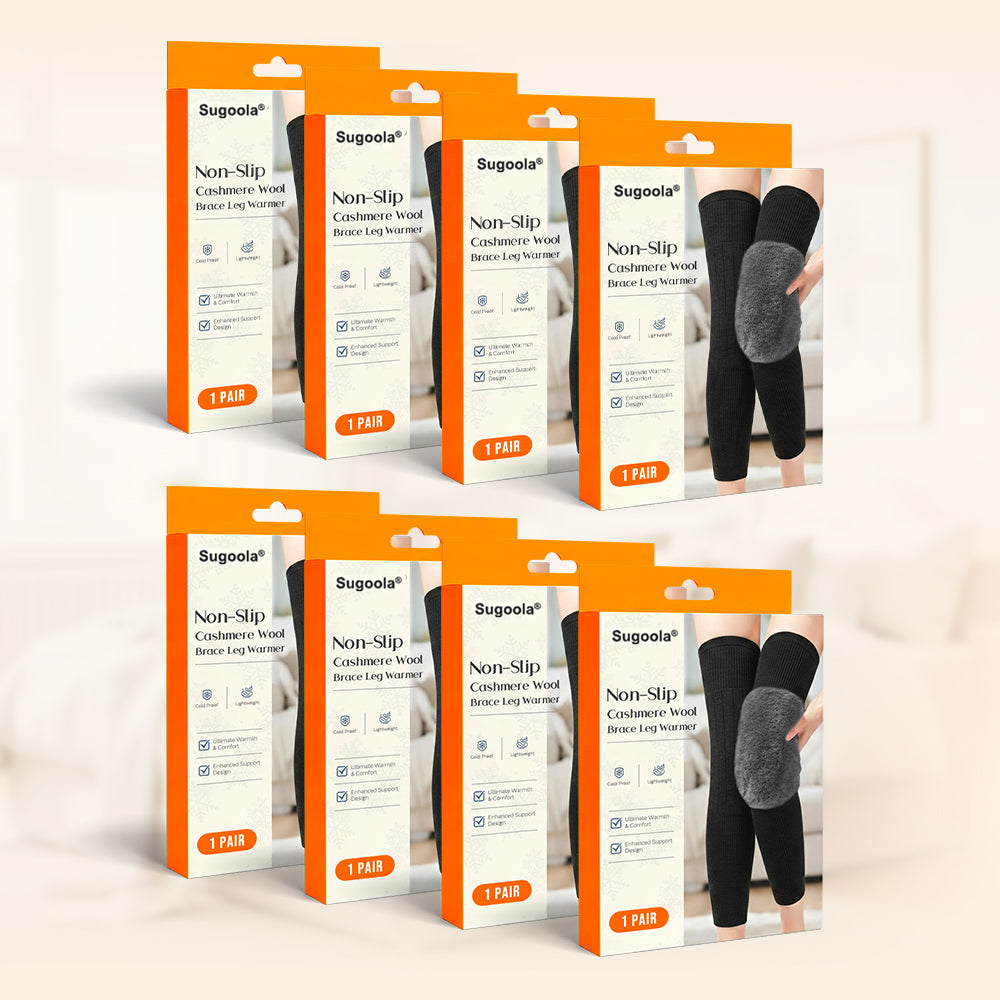 Sugoola® Rutschfeste Beinwärmer aus Kaschmirwolle
