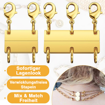 GFOUK® 🇩🇪 Magnetische Verschlüsse für mehrlagige Halsketten