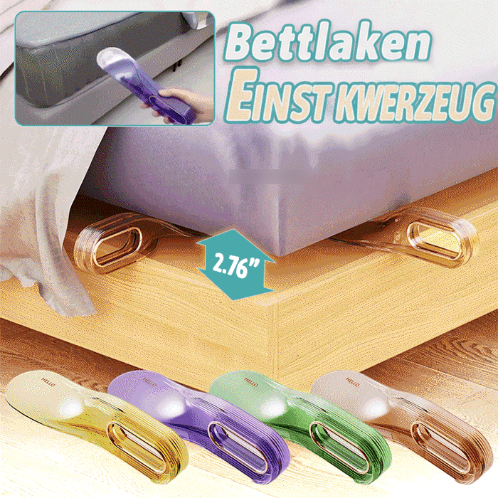 GFOUK® Matratzenheber Bettlaken-Einziehhilfe ❤️