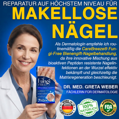🇩🇪 CareBreeze® Fungi Free Bienengift-Nagelbehandlung 🧑‍⚕️