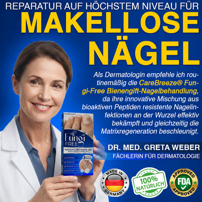 🇩🇪 CareBreeze® Fungi Free Bienengift-Nagelbehandlung 👨🏻‍⚕️