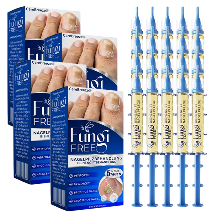 ✅ CareBreeze® Fungi Free Bienengift-Nagelbehandlung