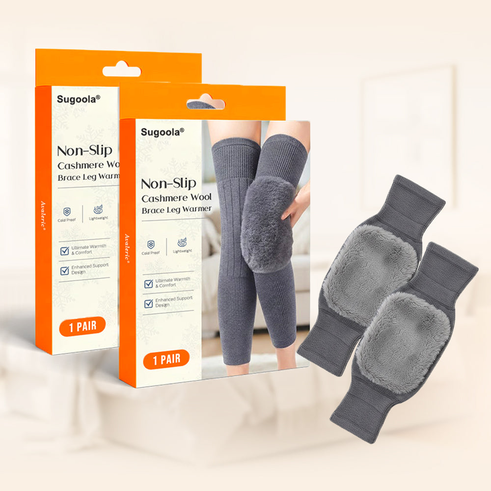 Sugoola® Rutschfeste Beinwärmer aus Kaschmirwolle
