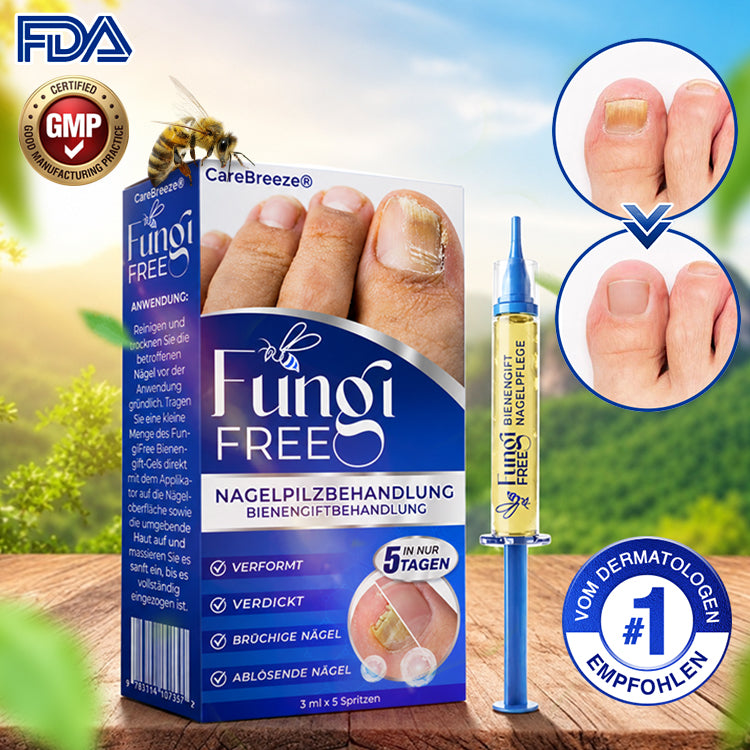 🇩🇪 CareBreeze® Fungi Free Bienengift-Nagelbehandlung 🥼