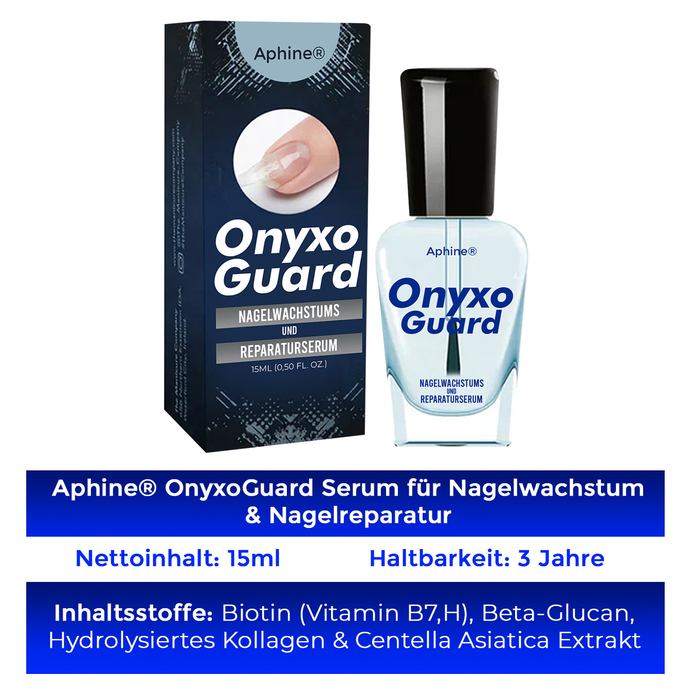 Aphine® OnyxoGuard Serum für Nagelwachstum & Nagelreparatur 🇩🇪