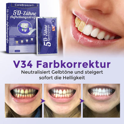 CareBreeze® 5D Zahnaufhellungsstreifen 🇩🇪