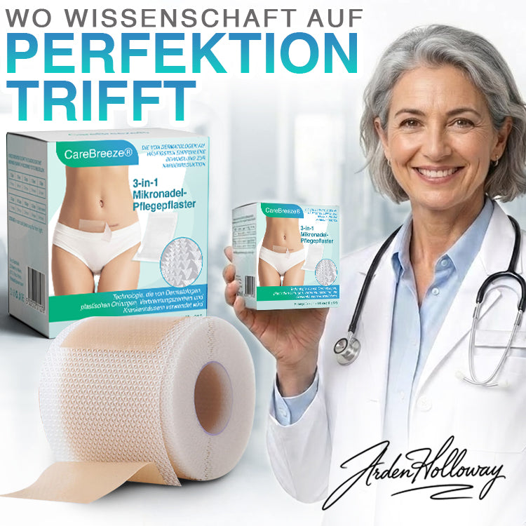 CareBreeze® Mikronadel-Pflaster zur Narbenpflege