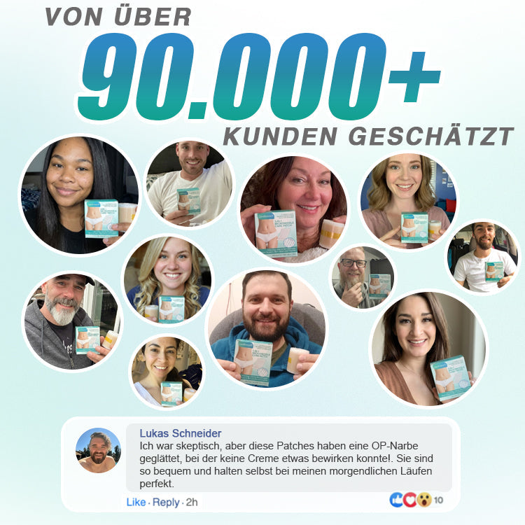 CareBreeze® Mikronadel-Pflaster zur Narbenpflege