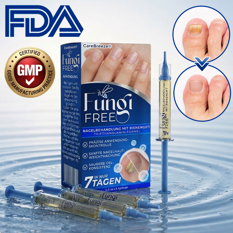 🇩🇪 CareBreeze® Fungi Free Bienengift-Nagelbehandlung 🧑‍⚕️