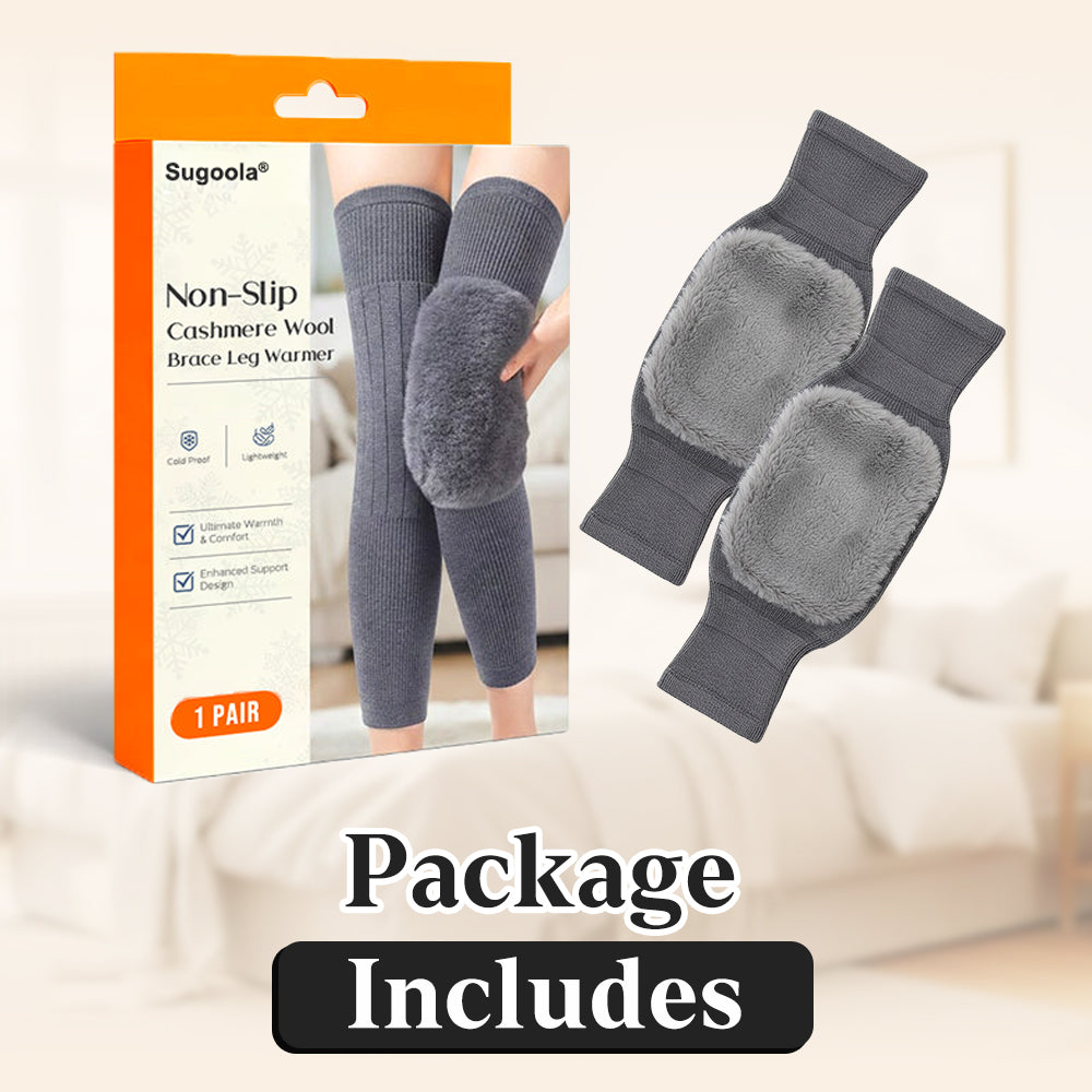 Sugoola® Rutschfeste Beinwärmer aus Kaschmirwolle
