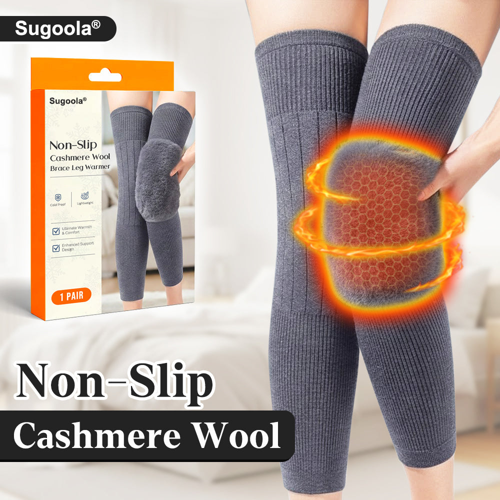 Sugoola® Rutschfeste Beinwärmer aus Kaschmirwolle