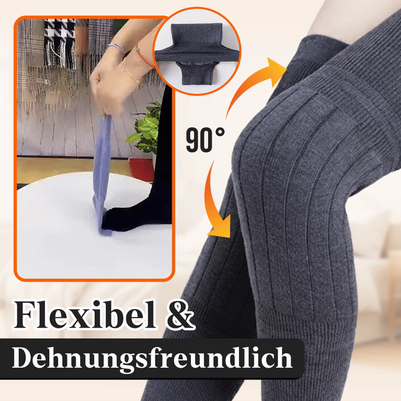 Sugoola® Rutschfeste Beinwärmer aus Kaschmirwolle
