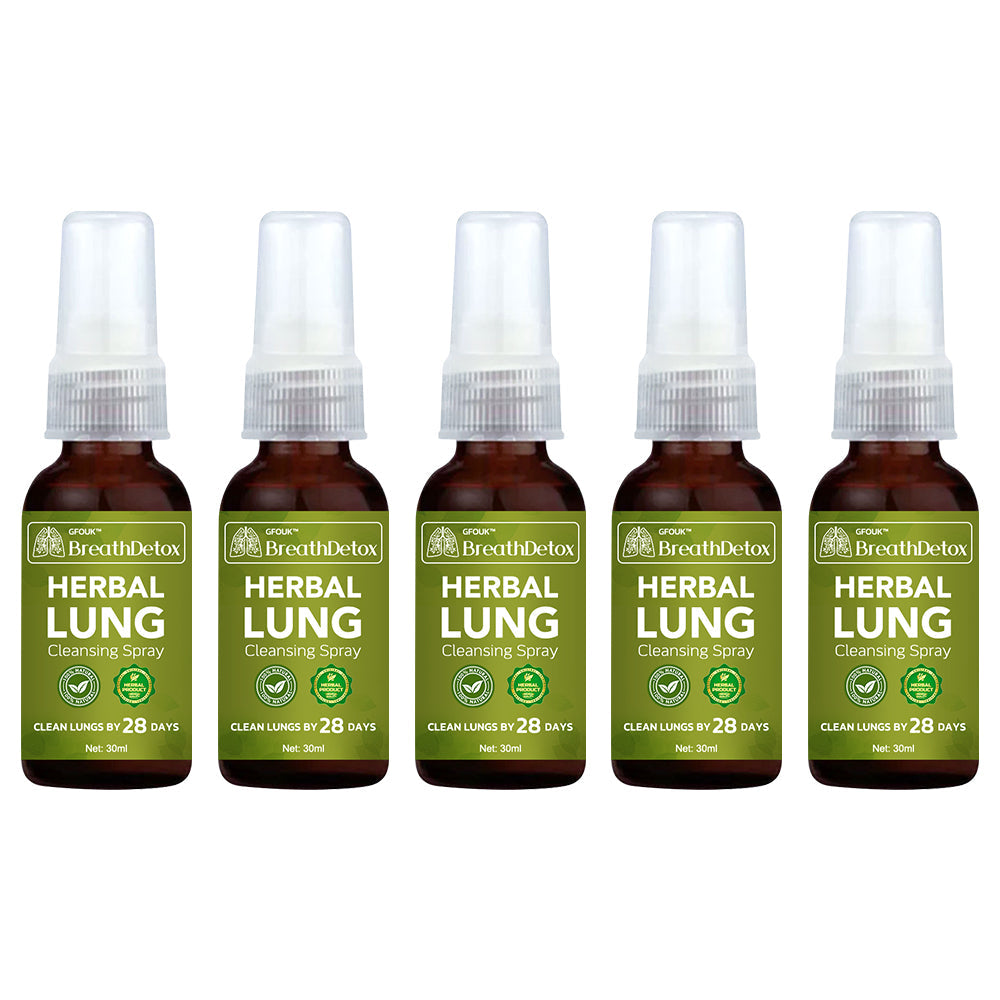 GFOUK® BreathDetox Kräuter-Lungenreinigungsspray 🫁