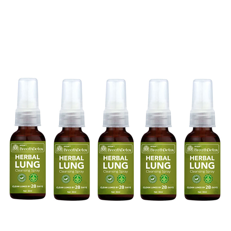GFOUK® BreathDetox Kräuter-Lungenreinigungsspray 🫁