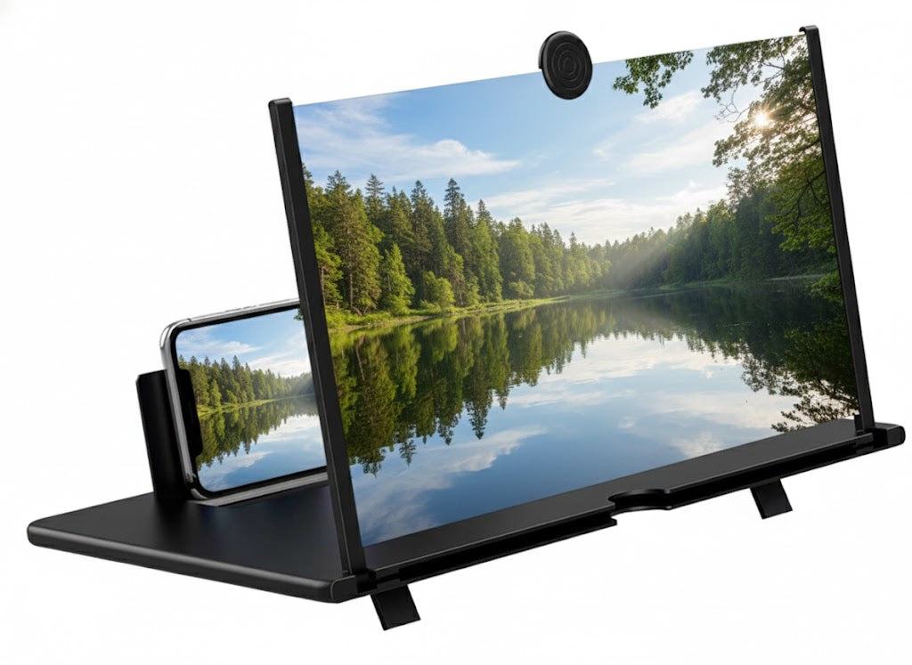 GFOUK® 🇩🇪 3D-gebogene Bildschirmvergrößerung für Smartphones