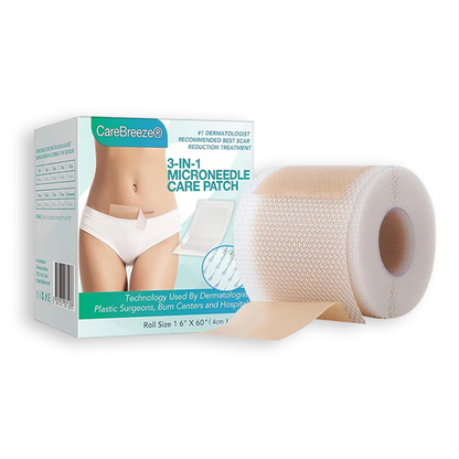 CareBreeze® Mikronadel-Pflaster zur Narbenpflege